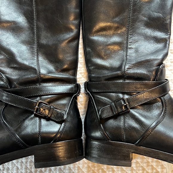 Coach boots - black size 7.5B - Picture 16 of 16